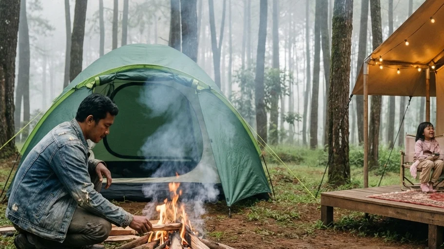 Tips Camping Batu