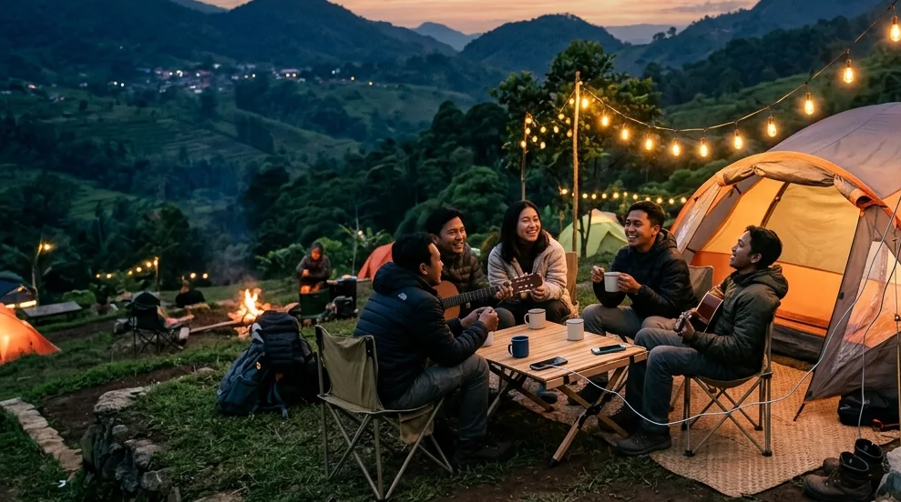 Tips Camping Batu