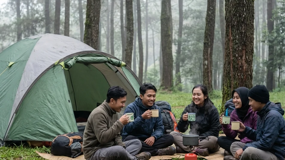 Tips Camping Batu